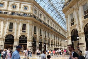 Herzstück der Shoppingszene in Mailand ist die Galerie.